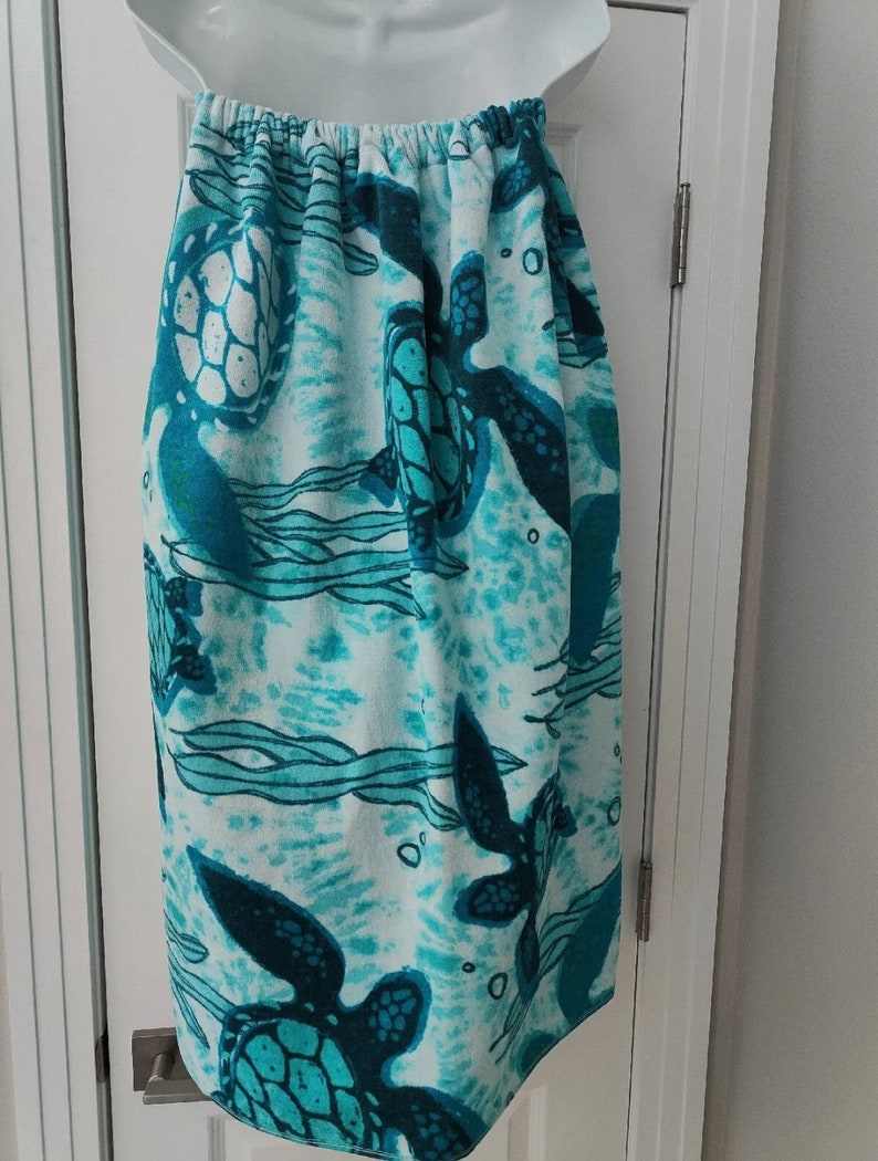 Women Ladies Cotton Terry Spa Beach Bath Shower Body Towel Wrap Plus