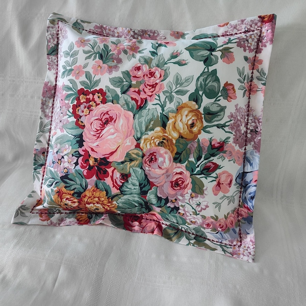 1 funda de almohada RALPH LAUREN ALLISON Floral Toss de 16 x 16 pulgadas, nueva