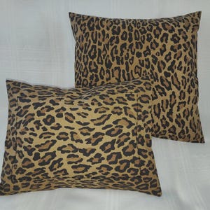 Ralph Lauren Leopard Pillows - Etsy
