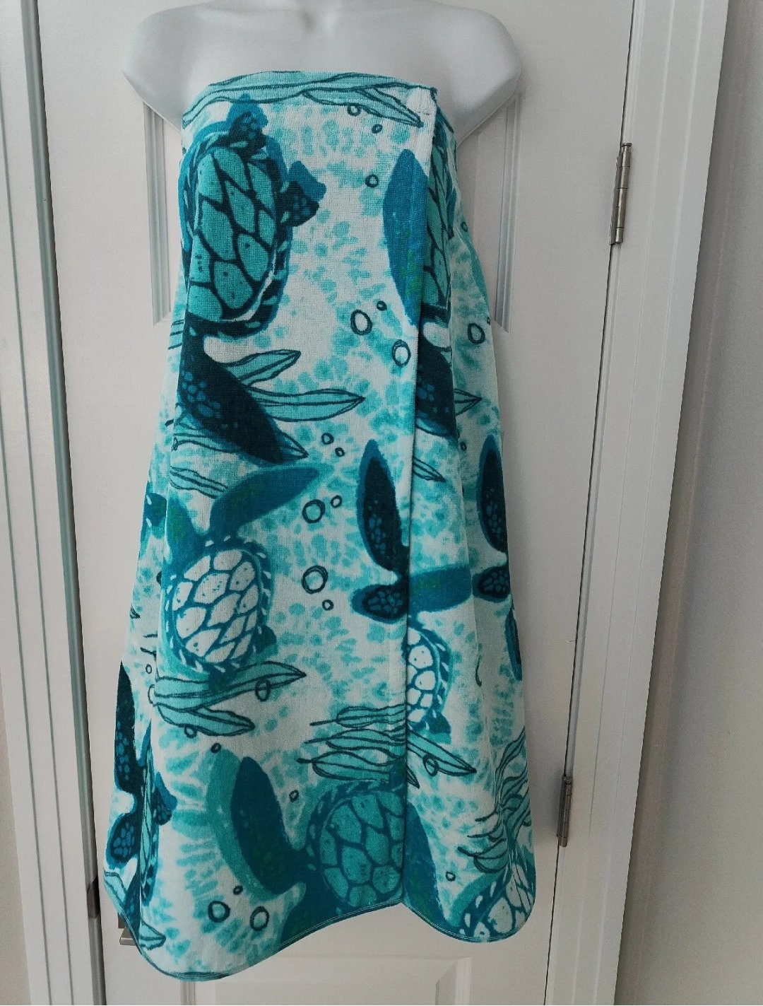 Women Ladies Cotton Terry Spa Beach Bath Shower Body Towel Wrap Plus