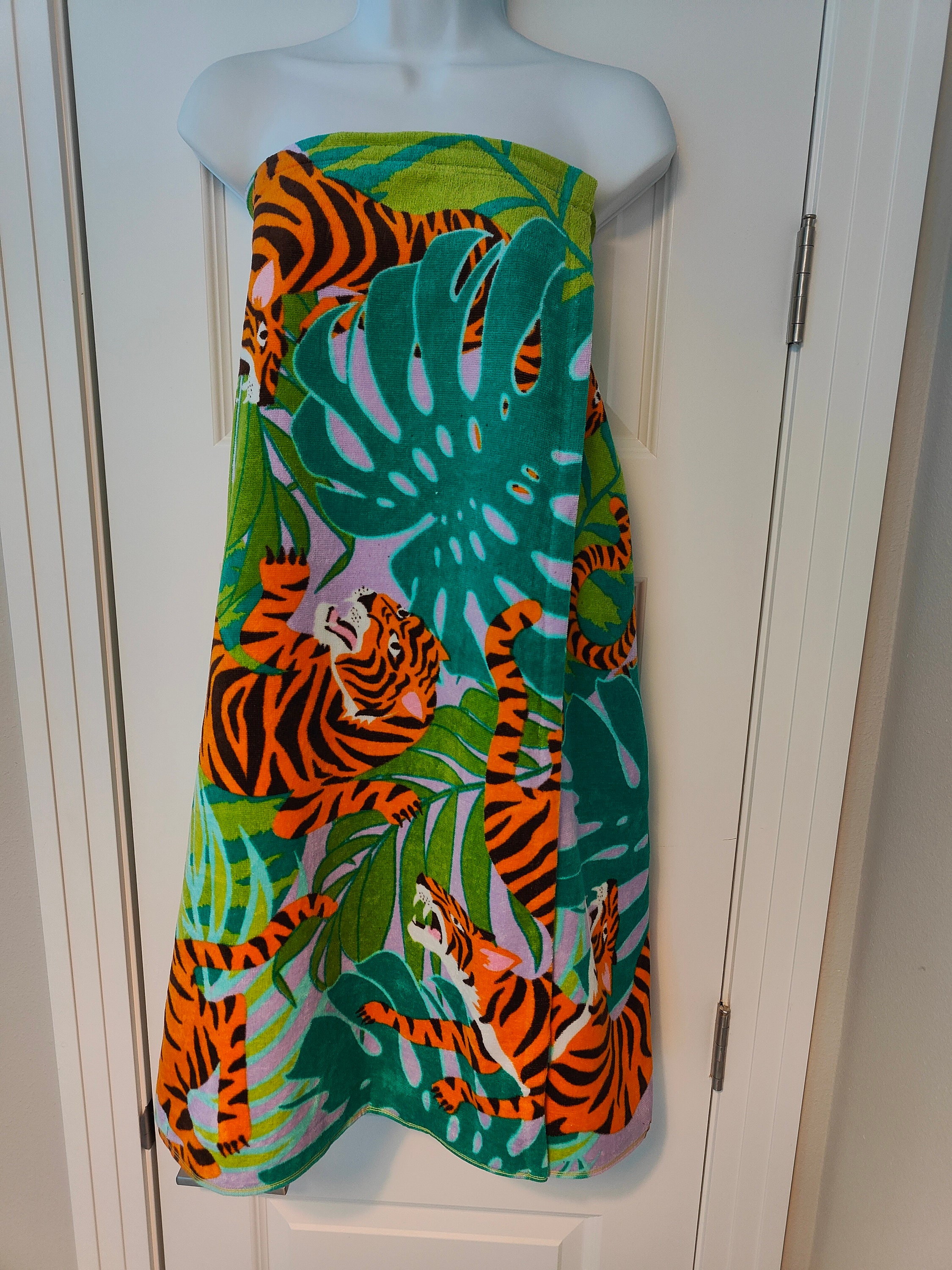 Women Ladies Cotton Terry Spa Beach Bath Shower Body Towel Wrap Plus