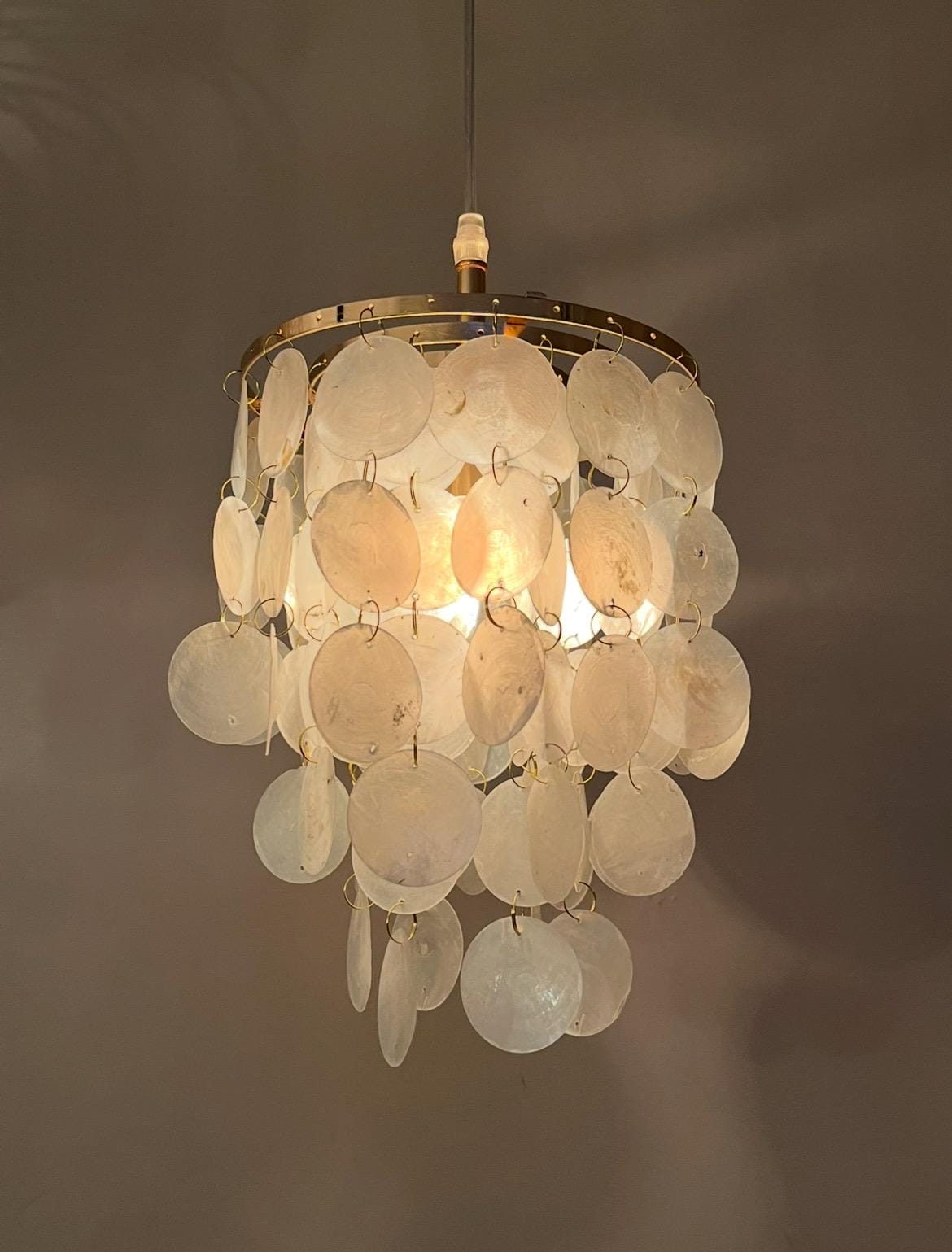 Vintage shell lamp - Etsy 日本