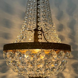 12 available! bag chandelier crystal chandelier pendant lamp vintage style price per piece
