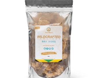 Sea Moss® - Wildcrafted - Jamaican Sea Moss Gold - 150gr