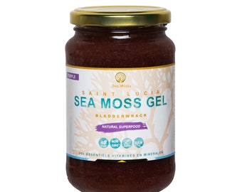 Sea Moss® - Mousse de mer de Sainte-Lucie Purple Bladderwrack - 375 ml