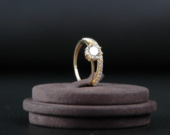 10K Gold Ring, 8K Gold Ring, Exquisite gold ring, birthday gift, Christmas gift, gift for her, grandma ring, girls ring, anniversary gift