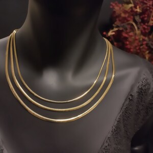 Real 18K Yellow Solid Gold Necklace Women Wheat Link 1.2mm Lucky Chain 18L
