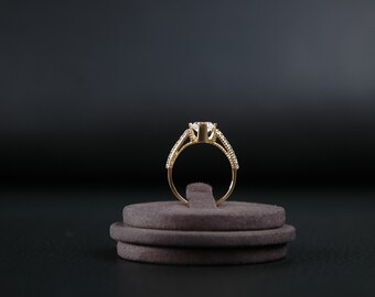 10K Goldring, 8K Goldring, Geschenkring, Oma Ring, Mädchen Ring, Mama Ring, Jahrestag Geschenk, Geburtstagsgeschenk für sie, Muttertagsgeschenk,