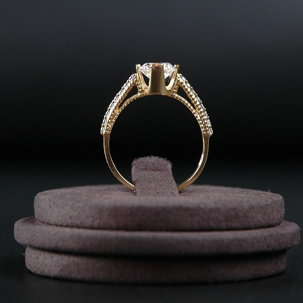 10K Gold Ring, 8K Gold Ring, gift ring, grandma ring, girls ring, mom ring, anniversary gift, Birthday gift for her, mothers day gift,