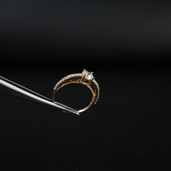 10K Gold Ring, 8K Gold Ring, women's ring, mothers day gift, birthday gift, Christmas gift, gift for her, grandma ring, girls ring, mom ring