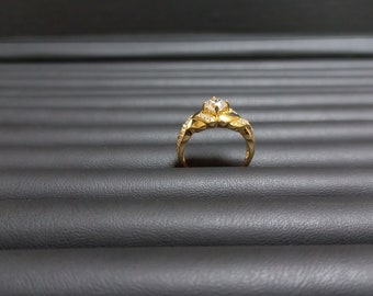 14K Gold Ring, Classic ring, Elegant ring, Minimal ring, Timeless ring, Chic ring, Trendy ring, Pearl ring, Birthstone ring, Bold ring