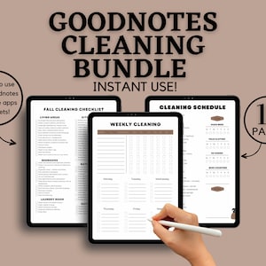 以下が含まれることがあります： Goodnotes やその他のノートアプリ用のデジタル清掃バンドル。バンドルには、秋の清掃チェックリスト、週間清掃スケジュール、清掃スケジュールが含まれています。バンドルは 13 ページです。