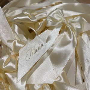 Personalised Ribbon Place Setting