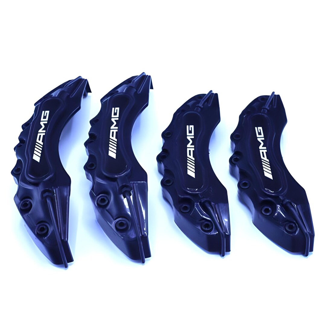 4PC Brake Caliper Covers Mercedes AMG Black / Mercedes Accessories
