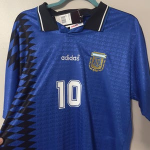 Maradona - 2XL Fits Like XL - Argentina National Team Jersey