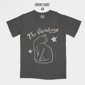 Vintage Style Comfort Colors The Sundays Shirt, Summer Streetwear Shirt.