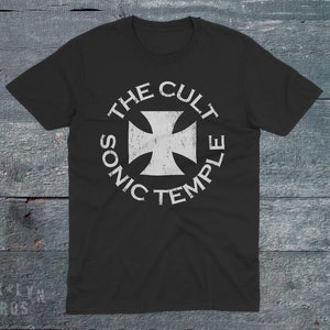 The Cult Sonic Temple, Vintage Rock Band Unisex T-Shirt.