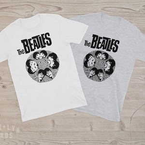 Unique The Beatles T-Shirt, Classic Rock Shirt, Perfect Music Fan Gift.