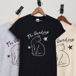 The Sundays Rock Shirt, Vintage Style Concert Shirt.
