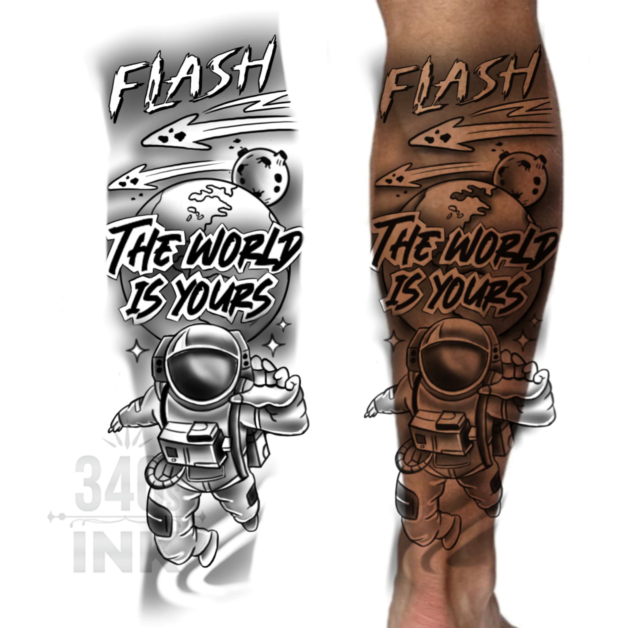 The World Is Yours Tattoo
