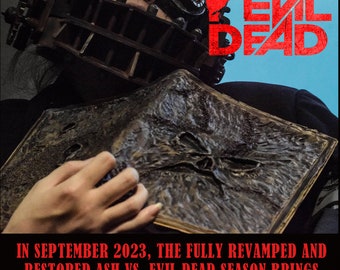 Upgrade！Complete and unique Necronomicon prop, specially made in large size.(Hidden messages)