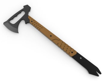 Tomahawk Axe, Tactical Accessories, Custom Stl 3d, Cosplay Accessories, Gift for Him or Her, Dwg