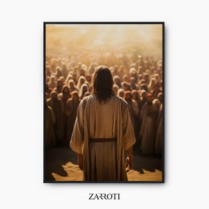 Christian Wall Art, Jesus Wall Art, Return Of Jesus Print, Jesus Painting, Jesus Art, Jesus Print, Bible Verse Wall Art, Printable Wall Art