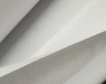 Recycelte Baumwolle zum Aufbügeln Fusing Dicke, schwere Einlage 125 g / m² und 160 g / m²