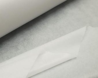 Zum Aufbügeln aus recycelter Baumwolle, geringes Gewicht, 42 g/m² und 50 g/m² Fusing