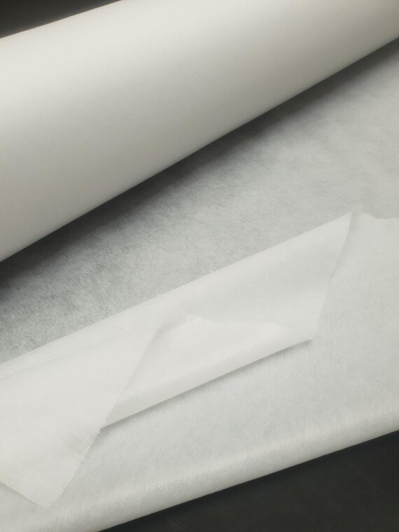 Iron On Recycled Cotton Interfacing Light Weight 42gsm and 50gsm Fusing
