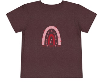 BoHo Hearts Toddler Short Sleeve Tee
