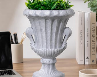 Indoor Decorative Desk Vase / Faux Plant Holder