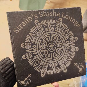 Slate plate square individualized
