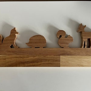 Children&#39;s wardrobe forest animals