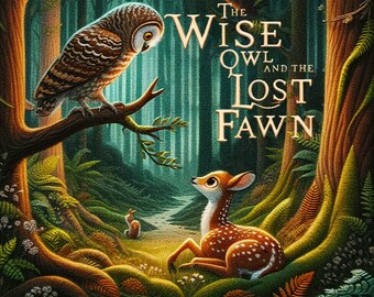 Wise Owl and the Lost Fawn - A Heartwarming Digital eBook for learning of Little Explorers. Beautiful bed time story for Kids