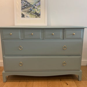 Minstrel Stag Chest of Drawers Hand Painted Annie Sloan Chalk Paint