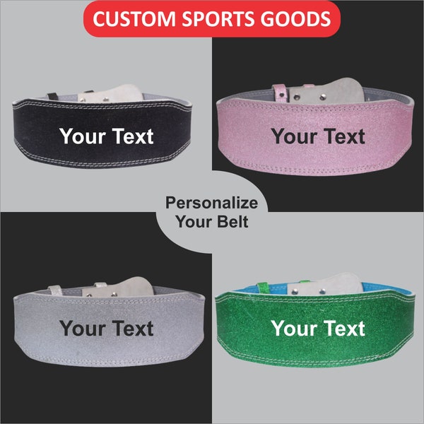 Custom Weight Lifting Belt Etsy UK