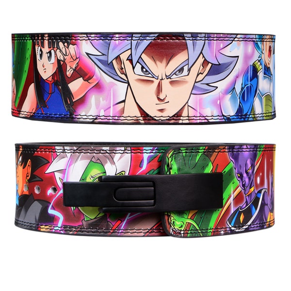 Leather Dragon Ball Z Belt Etsy