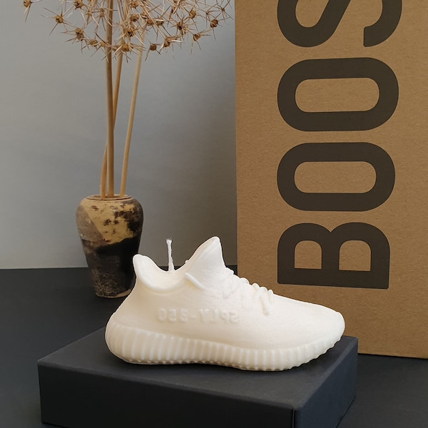 Yeezy 350 Kaars - Wit &Blauw