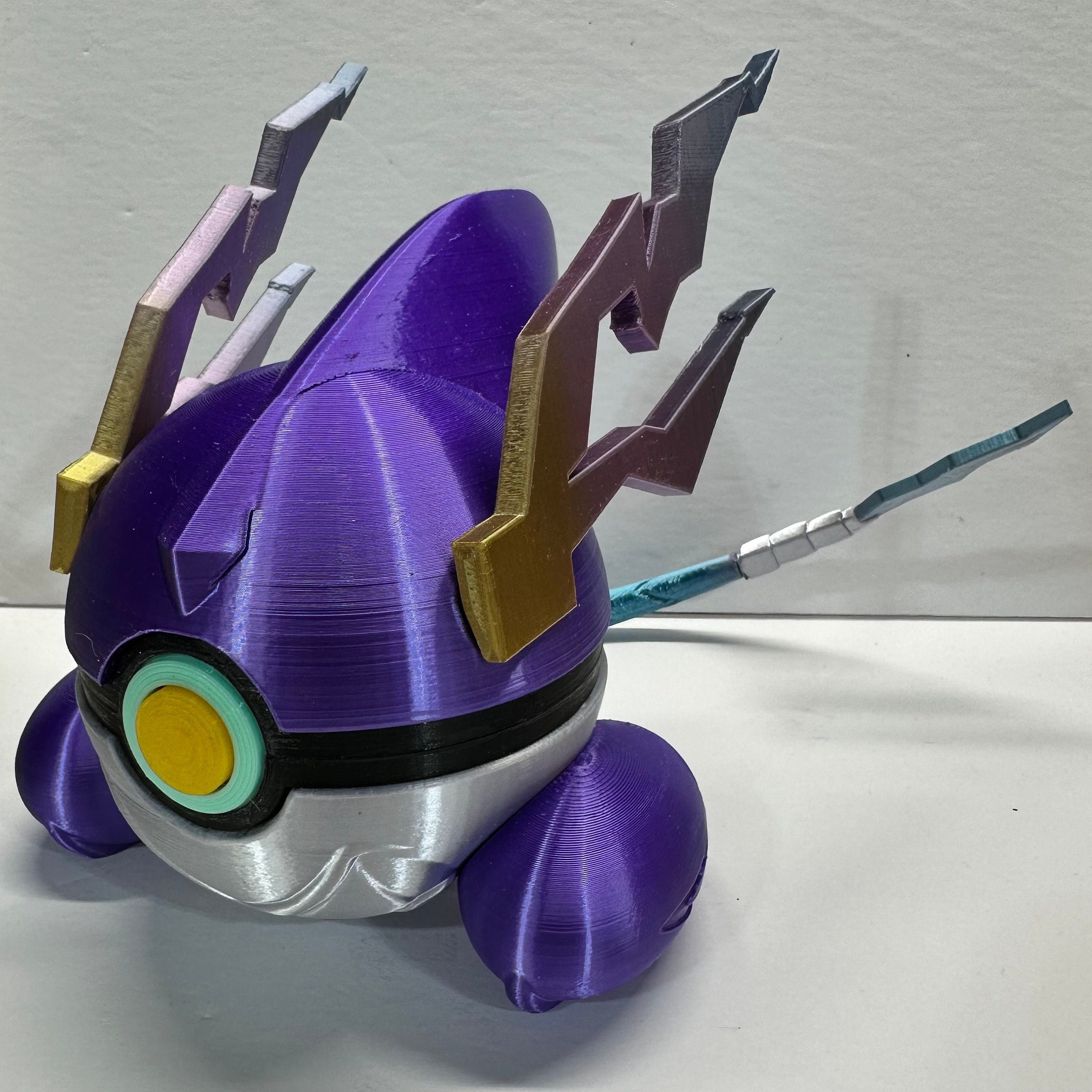 Miraidball Miraidon Themed Pokeball Pokemon 3D Printing Files Digital