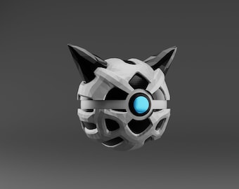 Glalie Pokeball 3D Print Files | STL and 3MF (Digital Download)
