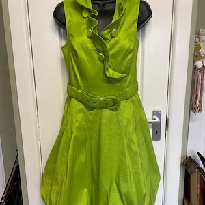 lime green dress uk MD_8624DSS262