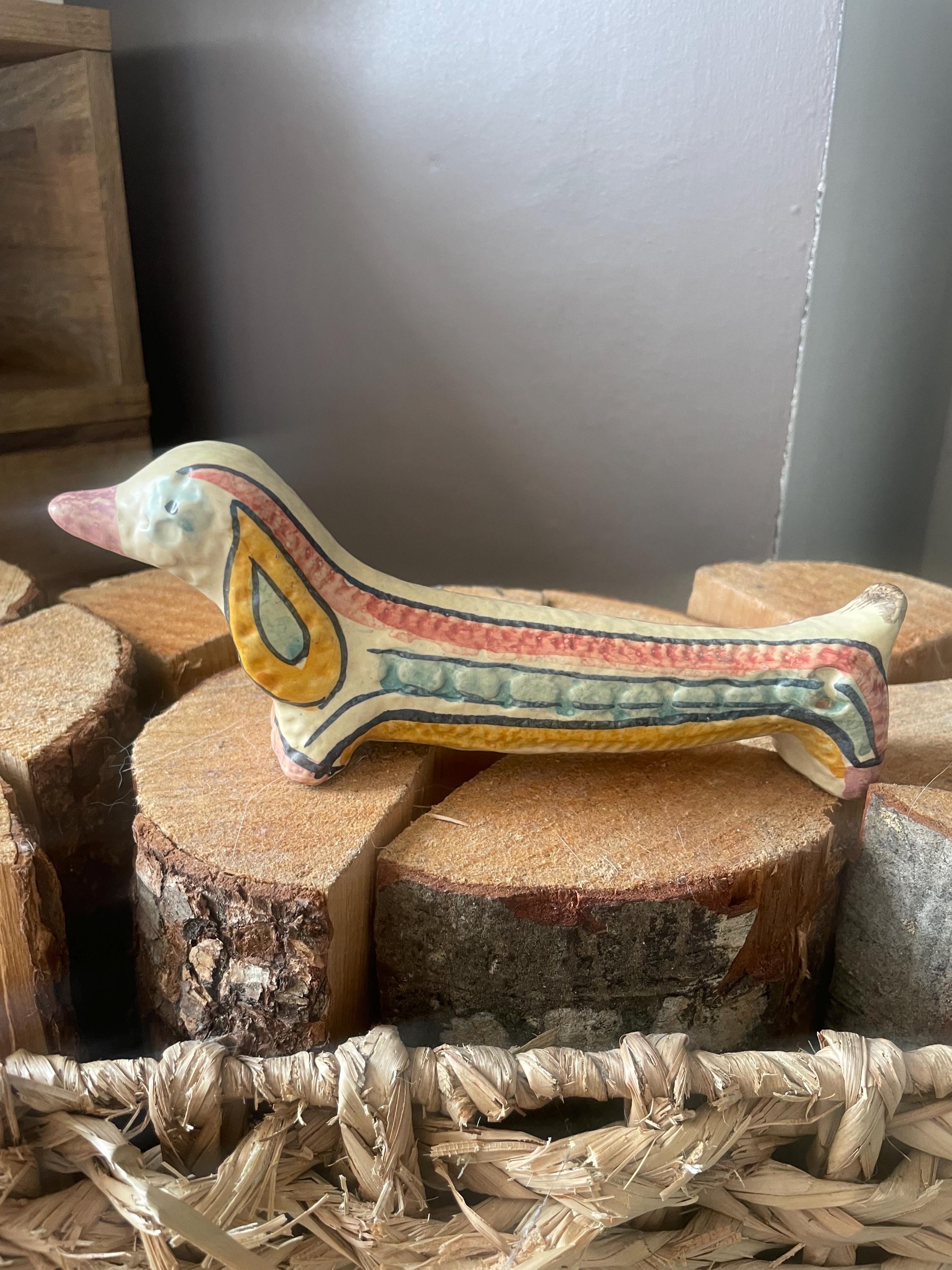 Bitossi Dachshund - Etsy