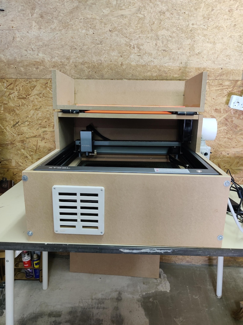 Xtool Storage Box Xtool D1/D1 Pro Laser Box PDF Plans, DIY Protection & Storage Case, 18 ...