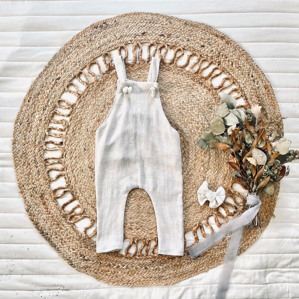 Linen Overalls Etsy