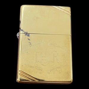 Zippo Vintage Style Gold