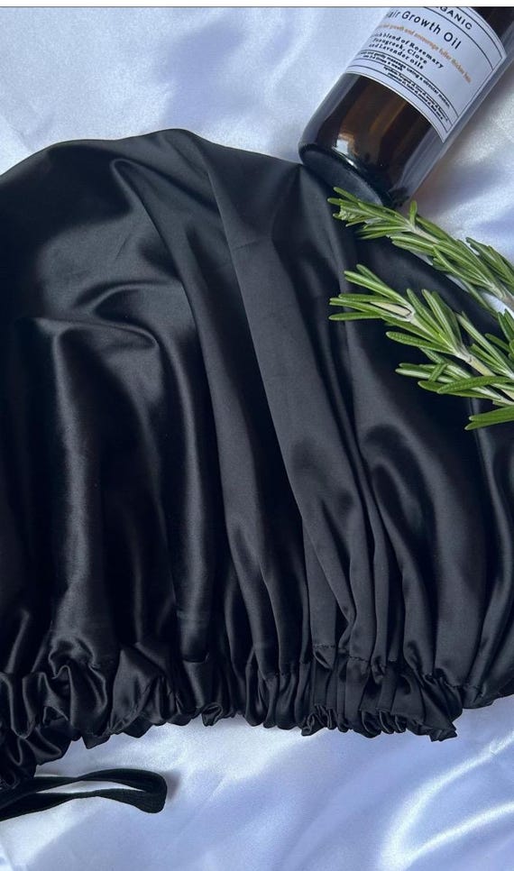 Cuffia Seta Capelli Notte, 1 Pezzi Silk Bonnet Per Donna