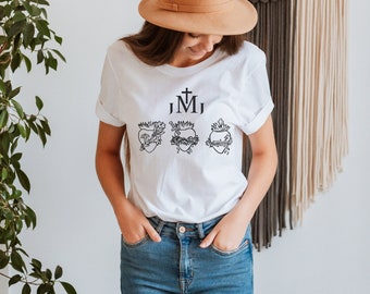 Catholic T-shirt | Religious Shirt | Jesus shirt | Catholic gifts for mom | Catholic gifts | Christian gifts| Baritus Catholic| Bible Verse