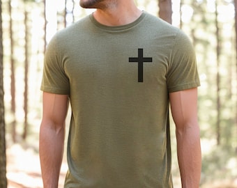 Camisa de hombre católico / Camisa de María / Camiseta de María / Camiseta católica / Regalos católicos / Camisa de Nuestra Señora / Baritus Católica / Camiseta para hombre / Regalos para él