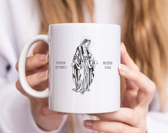 Taza Católica / Taza Religiosa / Regalos de Jesús / Regalos Católicos para mamá / Regalos Católicos / Regalos Cristianos / Taza Católica Baritus / Taza Mariana